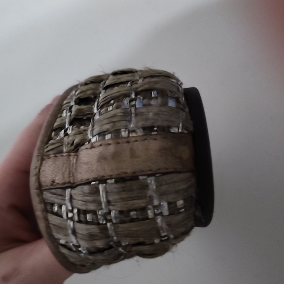 Tory Burch Woven Rattan Reva Flats size 8 - Picture 9 of 13